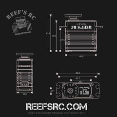 Reefs RC Triple4 444HD Servo (SEHREEFS02) (DISCONTINUED)