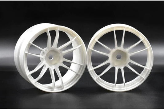 Reve D Drift Wheel UL12 (WHITE, Offset 8, 2pcs) (RW-UL12W8) Vertex RC