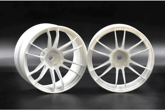 Reve D Drift Wheel UL12 (WHITE, Offset 6, 2pcs) (RW-UL12W6) Vertex RC