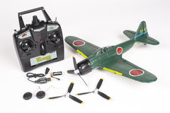 Rage Mitsubishi A6M Zero Micro RTF Airplane w/PASS System (RGRA1306) HRP