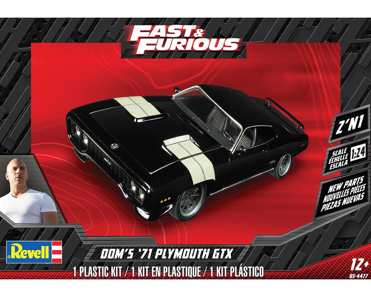 Revell 1/24 Dom's Plymouth GTX 2'N1 (RMX854477) Horizon Hobby