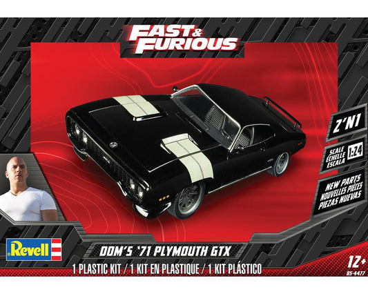 Revell 1/24 Dom's Plymouth GTX 2'N1 (RMX854477) Horizon Hobby