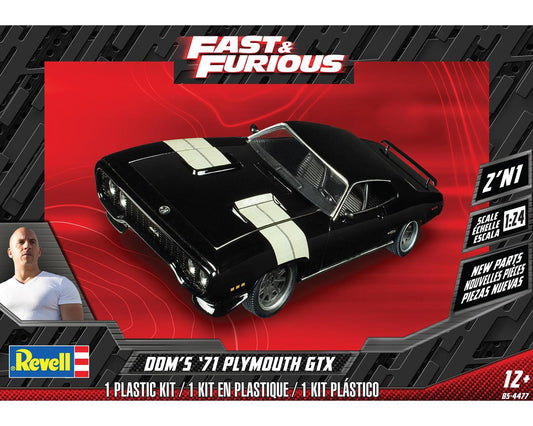 Revell 1/24 Dom's Plymouth GTX 2'N1 (RMX854477)