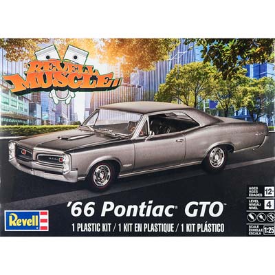 Revell 1/25 1966 Pontiac GTO (RMX854479)