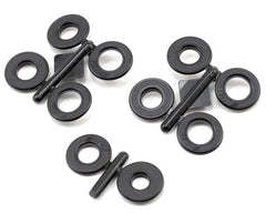 RPM 1/4" Snap-Tite Body Savers (Black) (5) (RPM80332)