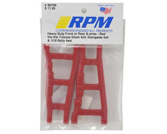 RPM Traxxas 4x4 Front/Rear A-Arm Set (Red) (2) (RPM80709)