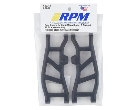 RPM 4S Kraton/Outcast Rear Suspension Arm Set (2) (RPM80742)