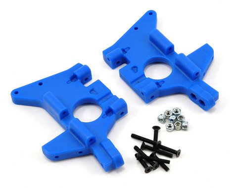 RPM Traxxas T-Maxx/E-Maxx Front Bulkhead Set (Blue) (RPM81065)