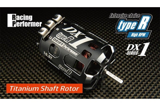 Yokomo Racing Performer DX1 Type-R Brushless Motor 10.5T (Titanium Shaft Specification) (RPM-DX105RT)