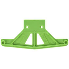 RPM Wide Front Bumper, Green: Traxxas Rustler, Stampede, Bandit (RPM81164)