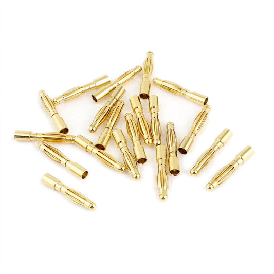 Friendly Hobbies 5.0mm Gold Connectors Bulk