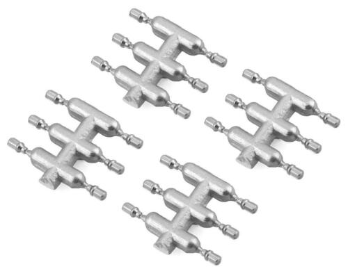 DS Racing Drift Element Scale Lug Nuts (Chrome) (24) (Short) (DSC-DEN-1C) Amain Hobbies