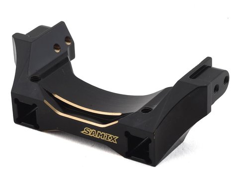 Samix Traxxas TRX-4 Brass Rear Bumper Mount Set (Black) Amain Hobbies