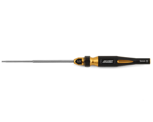 Samix TRX-4M 2-in-1 Hex Wrench/Nut Driver (Multiple Colors Available) (1.5mm Hex/5mm Nut) (SAMTRX4M-SD15)
