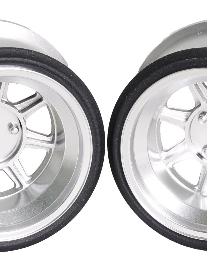 V16D Hayashi Street offset 9mm Aluminum Silver