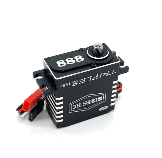 Reefs RC Triple8 16.8V High Torque High Speed Brushless Servo w/ 4S Connector (SEHREEFS124)