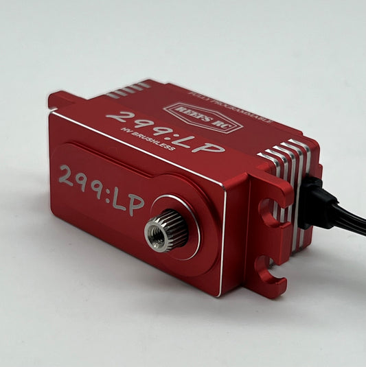 Reefs 299LP Special Edition Red High Speed High Torque Low Profile Brushless Servo .0.57/313 @8.4V (SEHREEFS130)