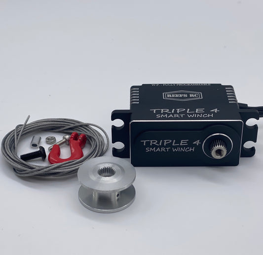 Reefs RC Triple4 Smart Winch LoPro Brushless Servo w/ Built in Winch Controller