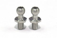 Reve D: SPM TITANIUM ROD END BALL S (4.3mm, SCREW LENGTH 4.5MM, 2 PIECES) (RT-006SA)