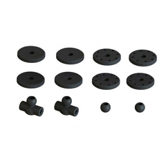 ARRMA Shock Set, 16mm Bore, 104mm Length, 550cSt Oil (ARA330623)