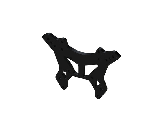 ARRMA (AR330220) Shock Tower Front L Aluminum Black Kraton (ARAC9027) Horizon Hobby