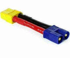 FRC1014:  EC3 Male to XT60 Female Adaptor KNT RC