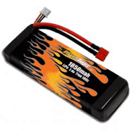 Max Amps LiPo 1850 2S 7.4v Battery Pack