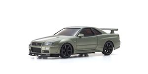 Kyosho MINI-Z AWD MA-020 Nissan Skyline GT-R (R34) V.Spec II Nur Millennium Jade Readyset (32624MJ-B)