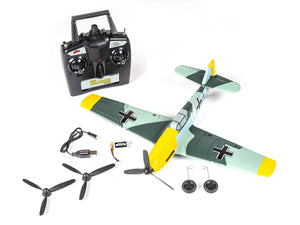 RAGE RC Messerschmitt Bf 109 Micro RTF Airplane w/PASS (RGRA1304)