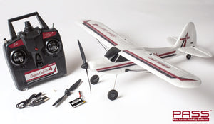 RAGE RC Super Cub MX4 Micro EP 4-Channel RTF Airplane with PASS System (RGRA1114)