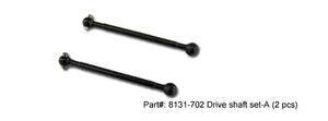 HRP Drive Shaft for Universal (2 pcs) - Wolf 2 / Raz-R 2 / Cage-R HRP