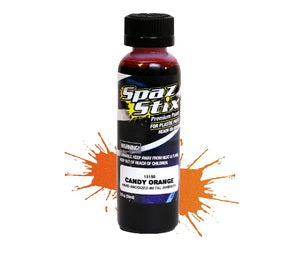 Spaz Stix Candy Orange Airbrush Ready Paint, 2oz Bottle (SZX15150)