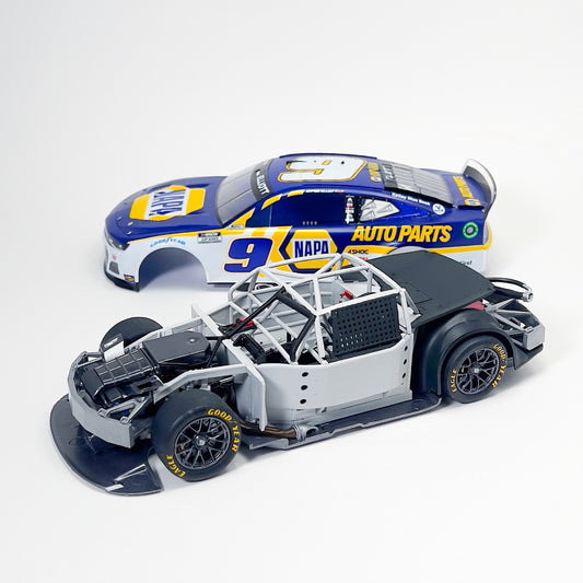 Salvino's JR Models 1/24 Hendrick Motorsports Chase Elliot 2022 Camaro Plastic Model Car Kit (SJMHMC2022CEP)