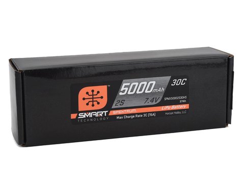 Spektrum RC 2S Smart LiPo Hard Case Battery Pack w/IC5 Connector (7.4V/5000mAh)