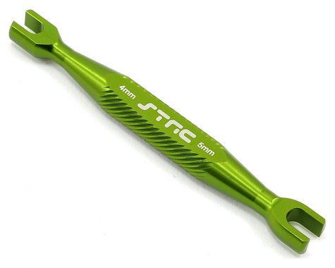ST Racing Concepts Aluminum 4/5mm Turnbuckle Wrench (Green) ST5475G