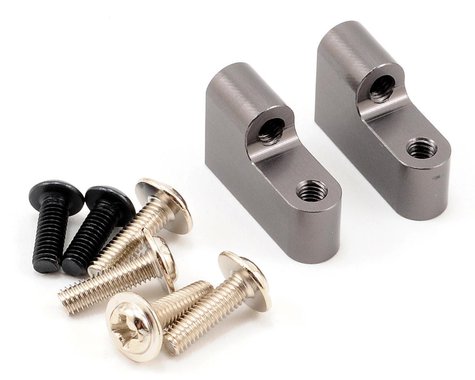 ST Racing Concepts Aluminum Servo Mount Set (Gun Metal) (2) STA80072SGM