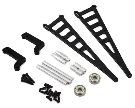 ST Racing Concepts DR10 Aluminum Wheelie Bar Kit (Black) (STC71071BK)