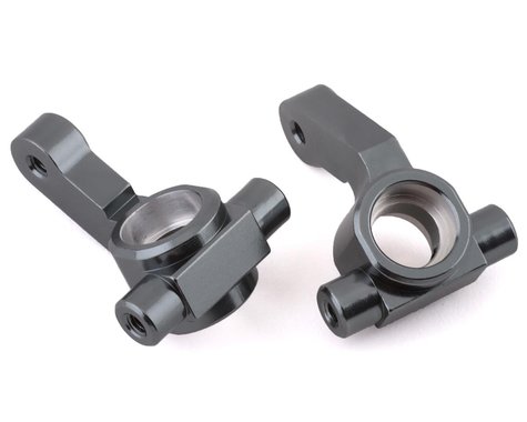 ST Racing Concepts DR10 Aluminum Steering Knuckles (2) (Gun Metal) Amain Hobbies