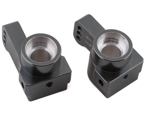 ST Racing Concepts DR10 Aluminum 1° Toe-In Rear Hub Carriers (Gun Metal) (2) Amain Hobbies