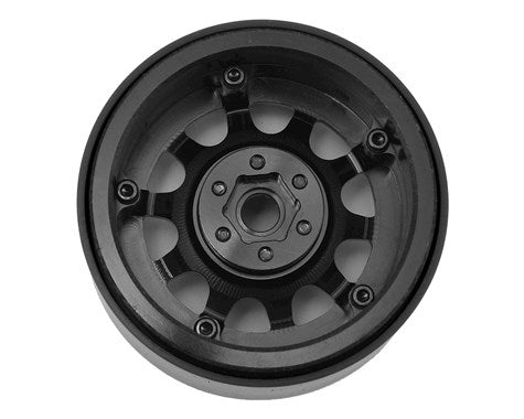 SSD RC 2.2 D Hole Beadlock Wheels (Black) (2) (SSD00156)