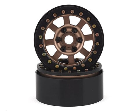 SSD RC Assassin 1.9 Beadlock Crawler Wheels (Bronze) (2) (SSD00180) Amain Hobbies