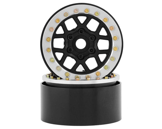 SSD RC 1.9"" Boxer Beadlock Wheels (Black) (SSD00540)