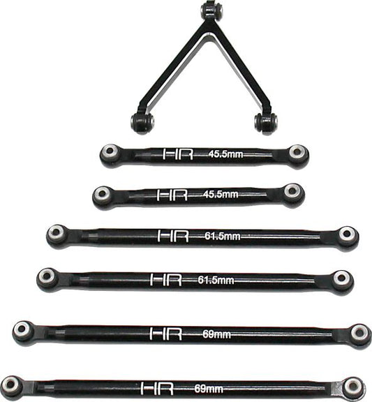 Hot Racing Aluminum Link Set for 5.25 (133.5mm) Scx 24 (SXTF133A01) Hot Racing