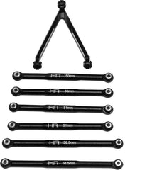 Hot Racing Aluminum Link Set for LWB (133.7mm) SCX24 (HRASXTF133J01)