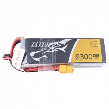 Tattu 2300mAh 45C 3S1P Lipo Battery Pack with XT60 Plug