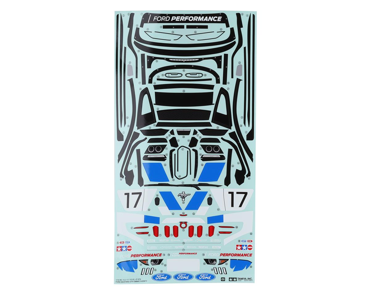 Tamiya Ford Mustang GT4 Body Set (Clear) (TAM51614) Amain Hobbies