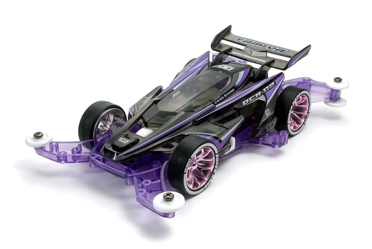 Tamiya 1/32 JR DCR-02 Clear Black Special MA Chassis Mini 4WD Kit (TAM95604)