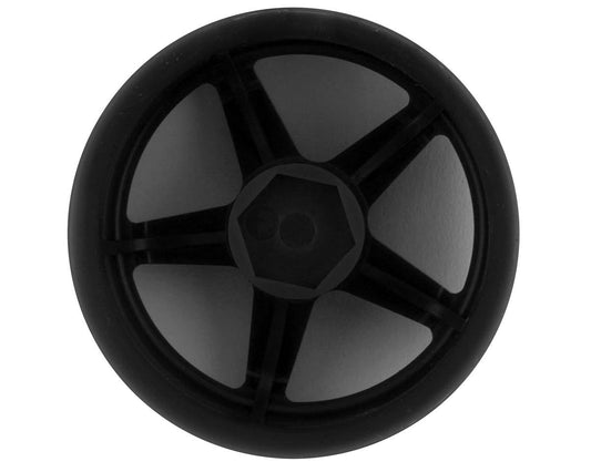 Topline N Model V3 Super High Traction Drift Wheels (Black) (2) (5mm Offset) w/12mm Hex (TDW-055BK)