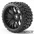 SRC Terrain Crusher Belted Tire (Black)- E Revo 2 C1002B