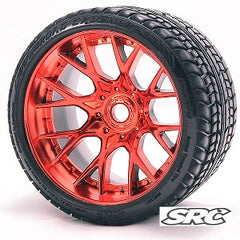 SRC Monster Truck Road Crusher Belted Tire (C1001RC)
